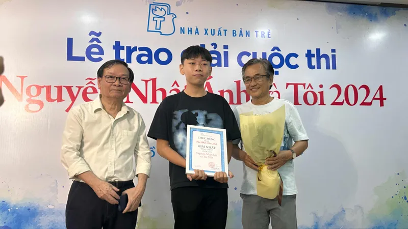 Trao giải cuộc thi “Nguyễn Nhật Ánh và tôi” năm 2024