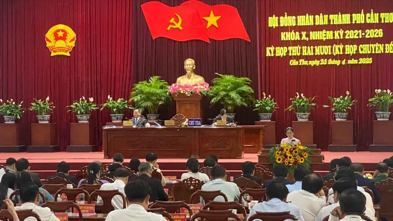 Quang cảnh kỳ họp HĐND TP Cần Thơ