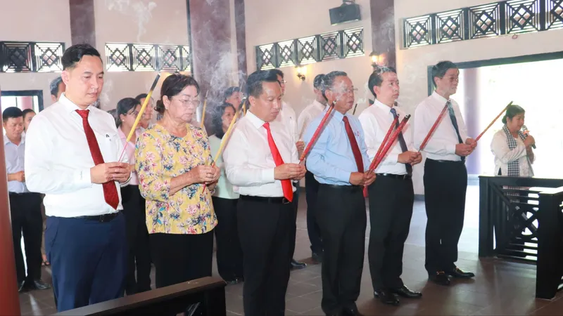 Khánh thành công trình cải tạo, sửa chữa Đền Tưởng niệm Bến Nọc