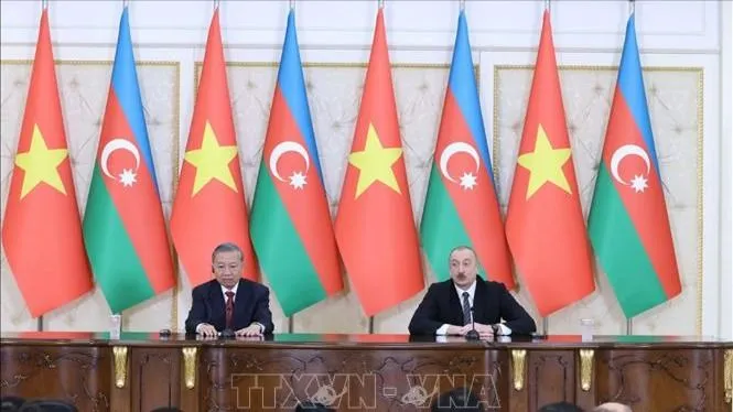 Tuyên bố chung về việc thiết lập quan hệ Đối tác Chiến lược giữa Việt Nam - Azerbaijan
