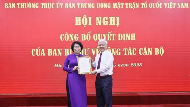 Đồng chí Tô Thị Bích Châu nghỉ hưu trước tuổi 