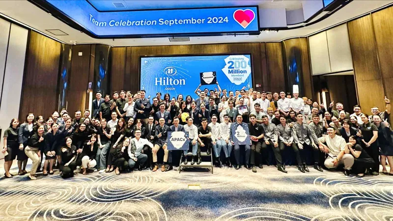 Hilton được vinh danh ở vị trí số 1 trong danh sách nơi làm việc tốt nhất Việt Nam