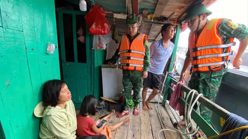 Bão số 3 bắt đầu ảnh hưởng tới Đặc khu Cô Tô (Quảng Ninh): Biển động, gió mạnh