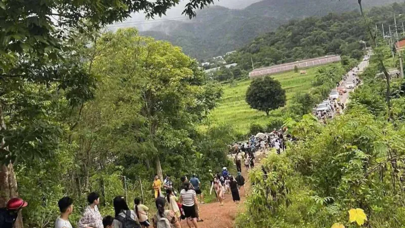 Truy tìm người tung tin đồn đập thủy điện Bản Vẽ bị vỡ