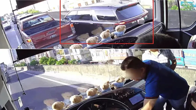 Khởi tố người đàn ông rút chìa khóa xe khách giữa đường Vành đai 3
