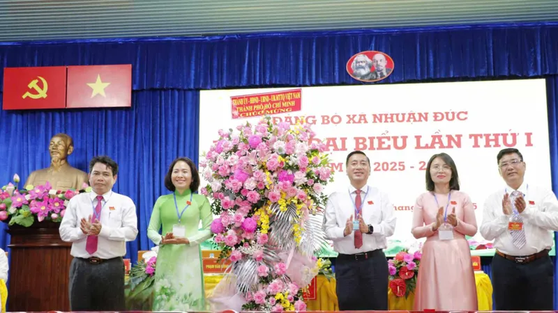 Xã Nhuận Đức tập trung 3 khâu đột phá hướng đến chuẩn nông thôn mới nâng cao