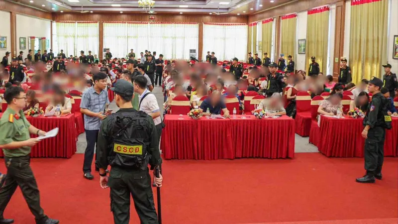 Phú Thọ: Triệt phá ổ nhóm kinh doanh đa cấp dưới vỏ bọc “đầu tư tiền số”