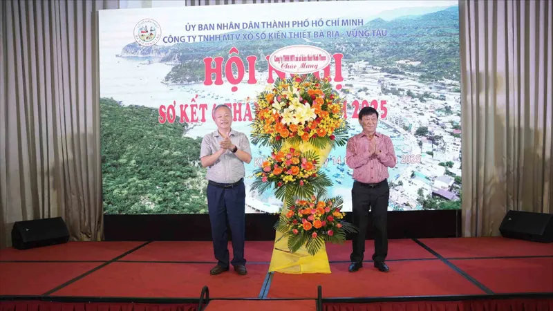 Công ty XSKT Bà Rịa - Vũng Tàu sơ kết 6 tháng đầu năm 2025: Doanh thu tăng trưởng, phúc lợi xã hội được chú trọng