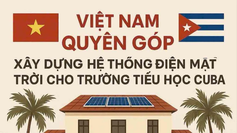 Tiếp tục cuộc vận động “Ánh Mặt trời không biên giới” dành cho Cuba