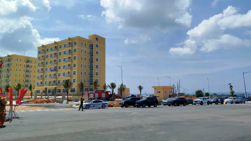 Đường vào dự án Cảng hàng không Phan Thiết