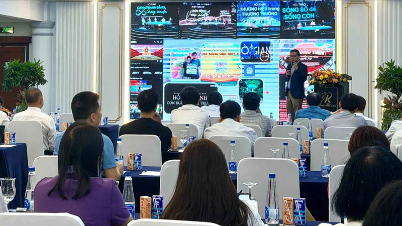 Ông Lê Quang Tự Do, Cục trưởng Cục Phát thanh, truyền hình và Thông tin điện tử phát biểu tại Hội thảo.