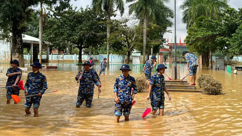 Khu vực chính của trường Tiểu học Nguyễn Văn Cừ