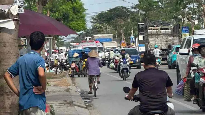 Hiện trường vụ tai nạn