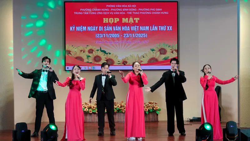 Chương trình “Hội ngộ tài tử tri âm” chào mừng Ngày Di sản Văn hóa Việt Nam