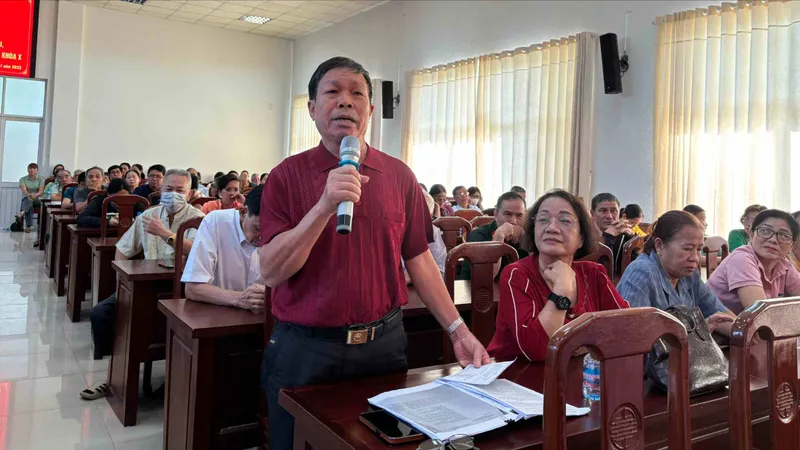 Cử tri kiến nghị chỉnh trang đô thị, đảm bảo an toàn giao thông 