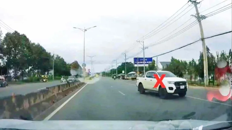 Đồng Nai: Xử phạt tài xế đi ngược chiều trên tuyến ĐT.741