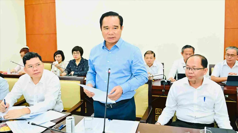 Chủ tịch UBND TPHCM Nguyễn Văn Được: Phân cấp phải có lộ trình, gắn với năng lực thực chất của cơ sở