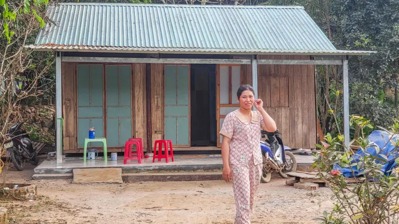 Xã Thượng Đức (TP Đà Nẵng) những ngày giáp Tết, nhịp sống dần ấm lại sau thiên tai. Ảnh: XUÂN QUỲNH