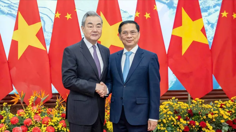 Phiên họp lần thứ 17 Ủy ban chỉ đạo hợp tác song phương Việt Nam - Trung Quốc. Ảnh: VIẾT CHUNG