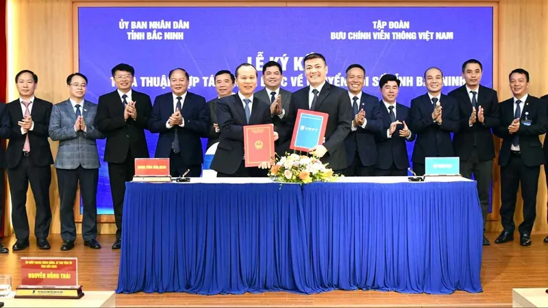 Tỉnh Bắc Ninh và VNPT hợp tác thúc đẩy chuyển đổi số, hướng tới đô thị thông minh