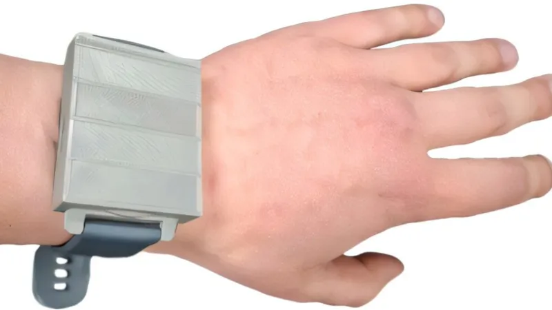 Thiết bị đeo phát hiện vi nhựa (ẢNH: TECHXPLORE) 