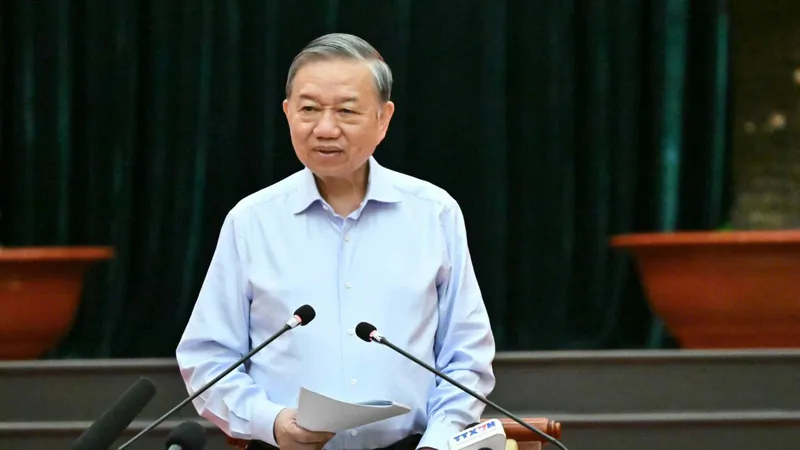 Tổng Bí thư, Chủ tịch nước Tô Lâm: TPHCM là nơi hội tụ những mô hình, sáng kiến mới trong thời kỳ phát triển mới