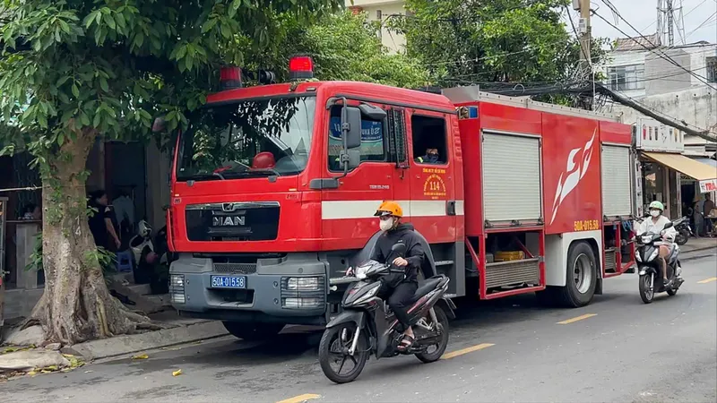 Cháy nhà ở phường Linh Xuân, một người tử vong