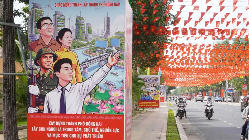 TP Đồng Nai chỉnh trang đô thị chào mừng lễ công bố trở thành thành phố trực thuộc Trung ương