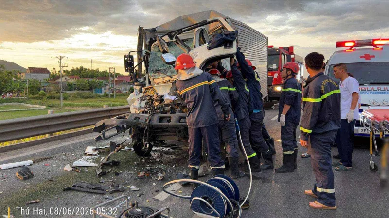 Hiện trường vụ tai nạn