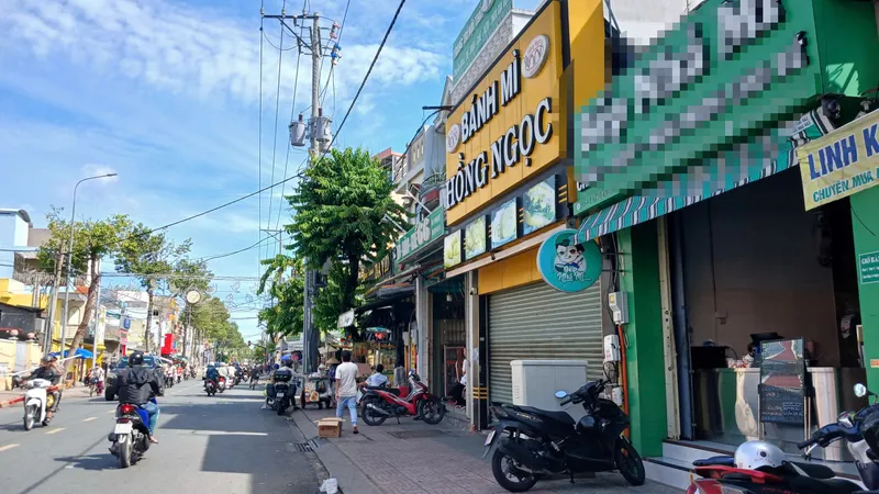 Cơ sở bán bánh mì đã đóng cửa