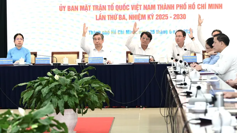 Ủy ban MTTQ Việt Nam TPHCM kiện toàn nhân sự và tổ chức thành viên