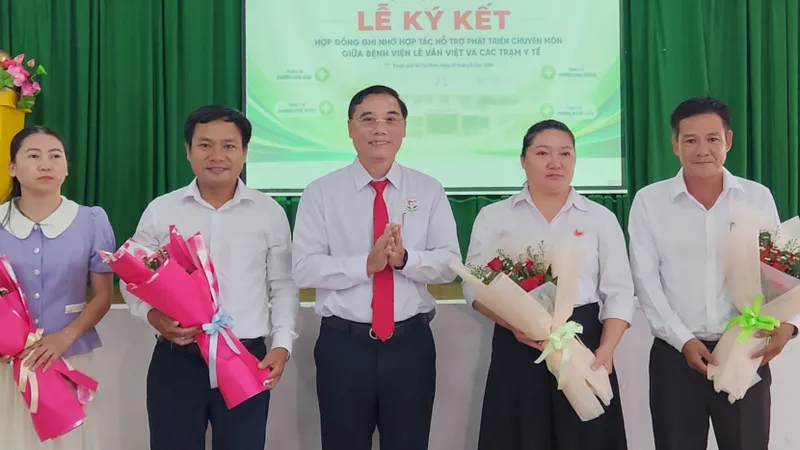 Bệnh viện Lê Văn Việt hỗ trợ chuyên môn 4 trạm y tế 