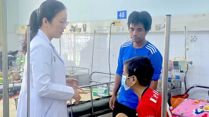 Tăm tre găm vào tim, một thiếu niên nguy kịch