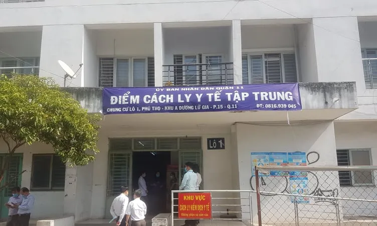 Quận 11 bố trí 1 tòa nhà chung cư làm nơi cách ly y tế tập trung