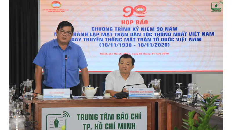 Tổ chức các hoạt động kỷ niệm 90 năm Ngày thành lập Mặt trận Dân tộc thống nhất Việt Nam 