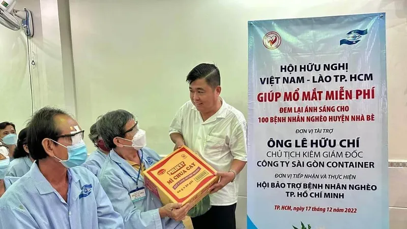 Mổ mắt miễn phí cho 250 bệnh nhân nghèo