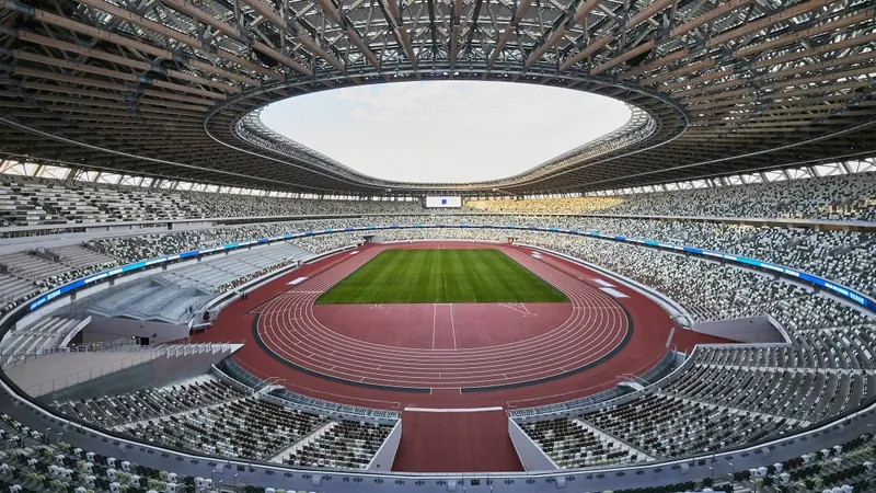 Sân vận động quốc gia Tokyo sẽ diễn ra những cuộc tranh tài ở các nội dung điền kinh tại Olympic 2020