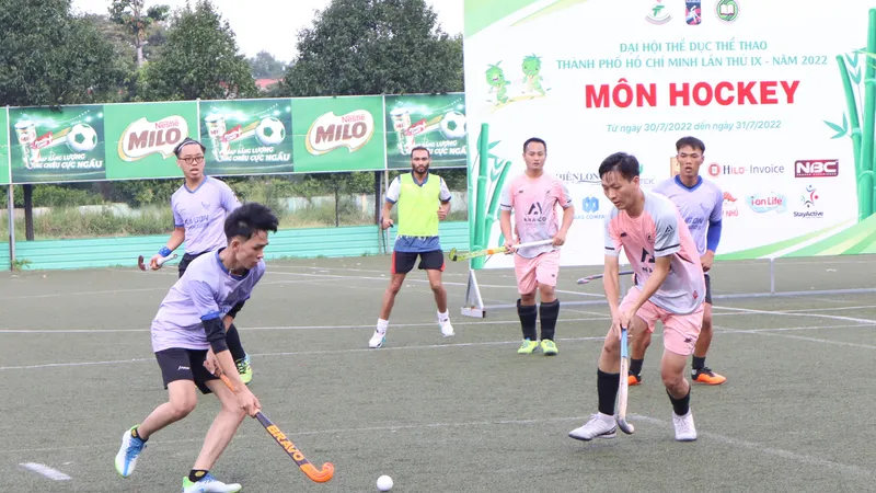 Hockey ngày càng được nhiều người lựa chọn tập luyện tại TPHCM. Ảnh: NGUYỄN ANH