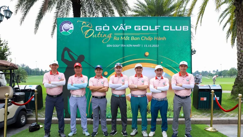 Giải đấu giao hữu và ra mắt BCH mới của CLB golf quận Gò Vấp