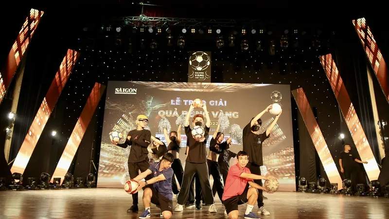 Phần trình diễn nghệ thuật tại đêm trao giải được tập duyệt kỹ lưỡng. Ảnh: DŨNG PHƯƠNG