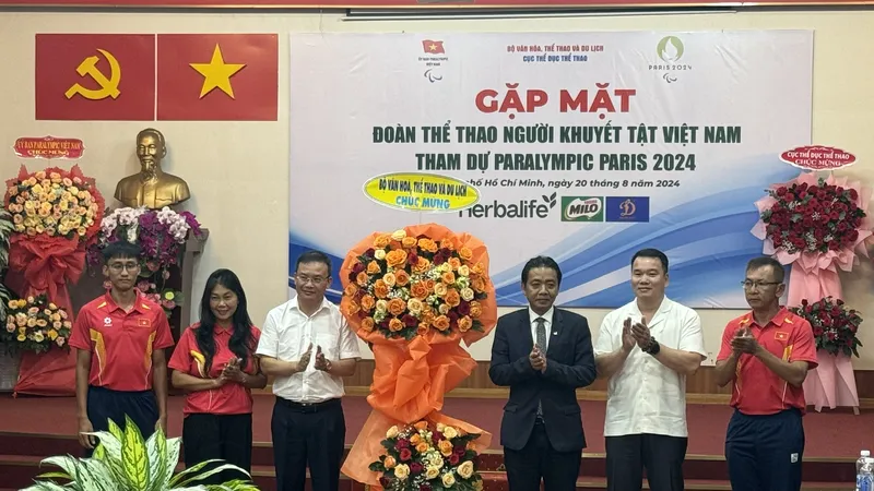Thể thao người khuyết tật Việt Nam tập trung cho Paralympic Paris 2024