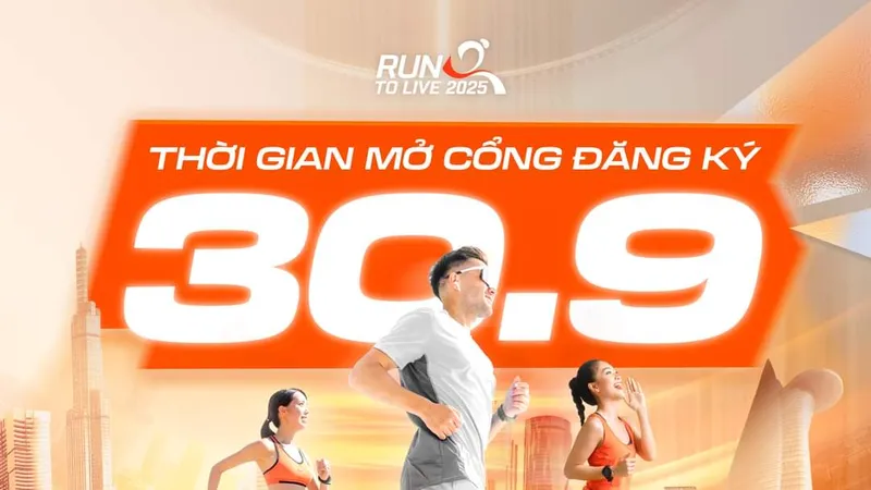 Run To Live mùa 2 bắt đầu mở cổng bán vé vào 30-9