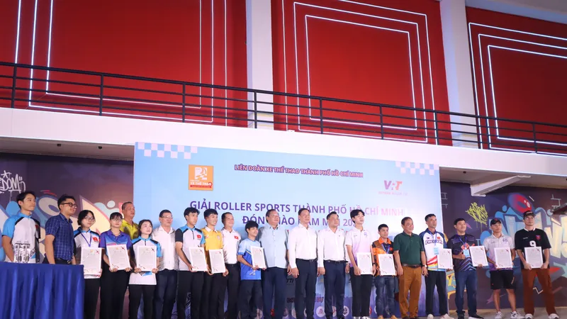 Dù lần đầu tổ chức, song giải Roller Sports TPHCM đã thu hút 19 đơn vị tranh tài. THANH TÙNG