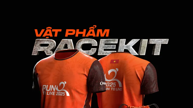 Những hình ảnh đầu tiên về bộ race-kit của Run To Live mùa 2 