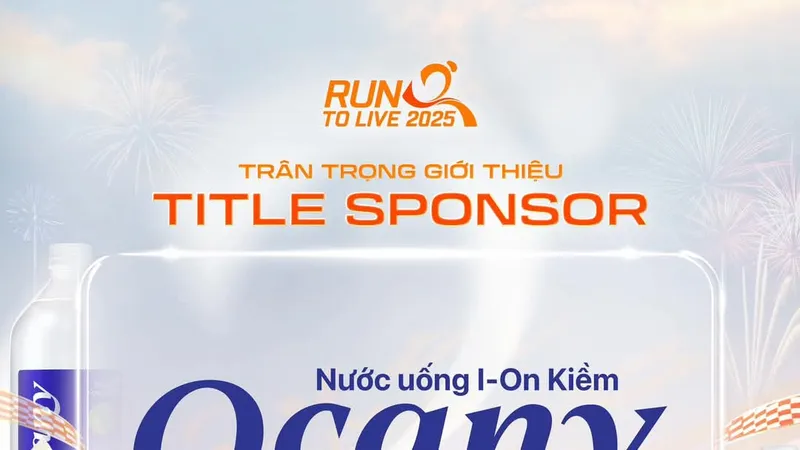 Ocany - Nhà tài trợ chính tại Run To Live 2025