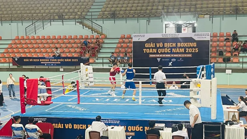 Các VĐV tranh tài tìm suất dự SEA Games 33 