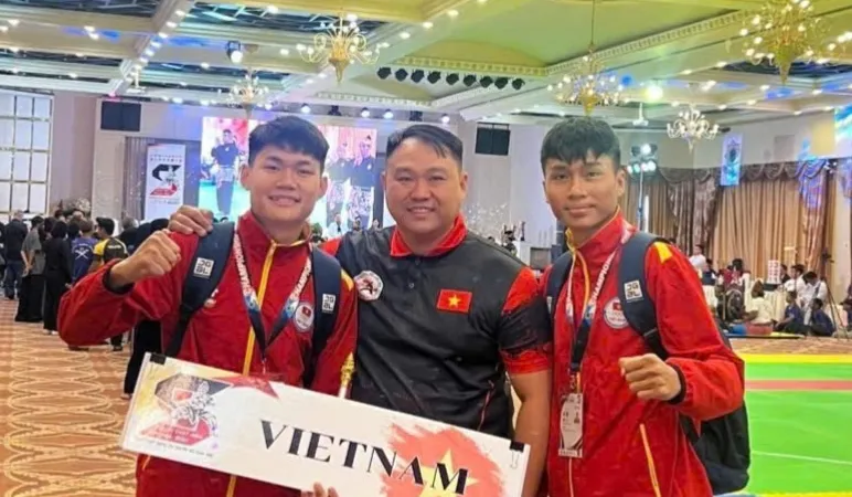 Các thành viên của đơn vị TPHCM góp mặt ở đội tuyển pencak silat Việt Nam dự tranh giải Vô địch Đông Nam Á 2025