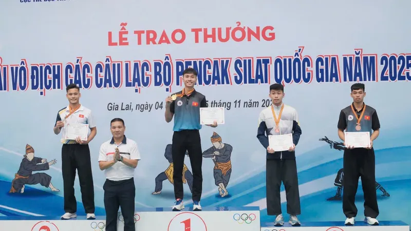 Tuyển pencak silat TPHCM giành 9 HCV chung cuộc tại giải