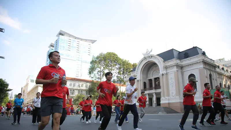 Sôi nổi Ngày chạy Olympic 2026 tại TPHCM