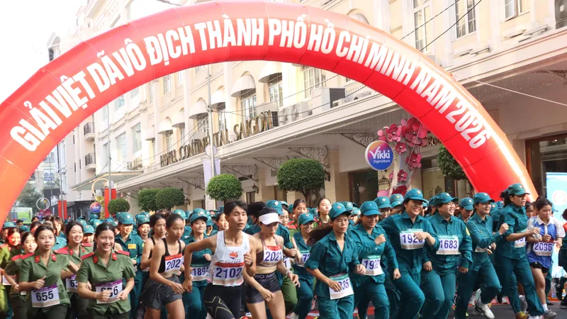 Gần 2.000 VĐV tranh tài tại giải Việt dã vô địch TPHCM 2026